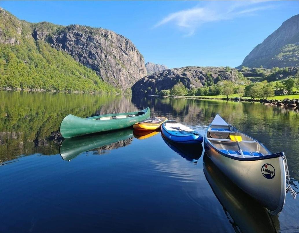 Hytte Ved Preikestolen Forsand المظهر الخارجي الصورة