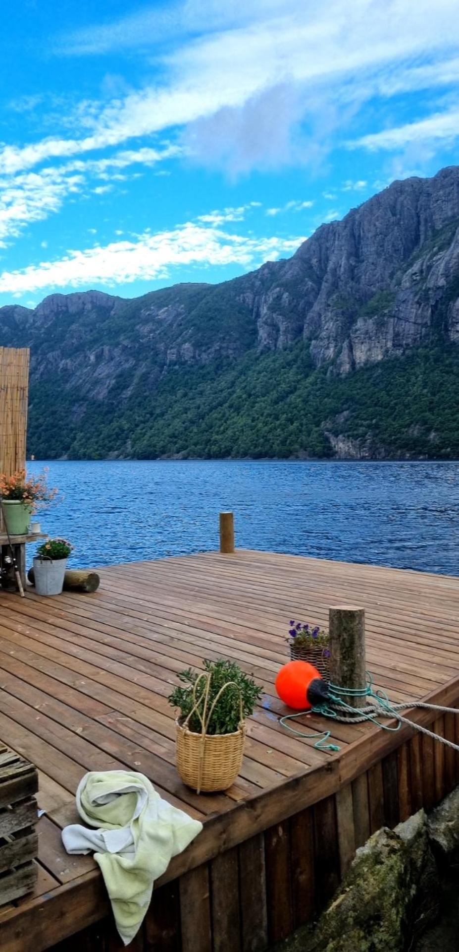 Hytte Ved Preikestolen Forsand المظهر الخارجي الصورة