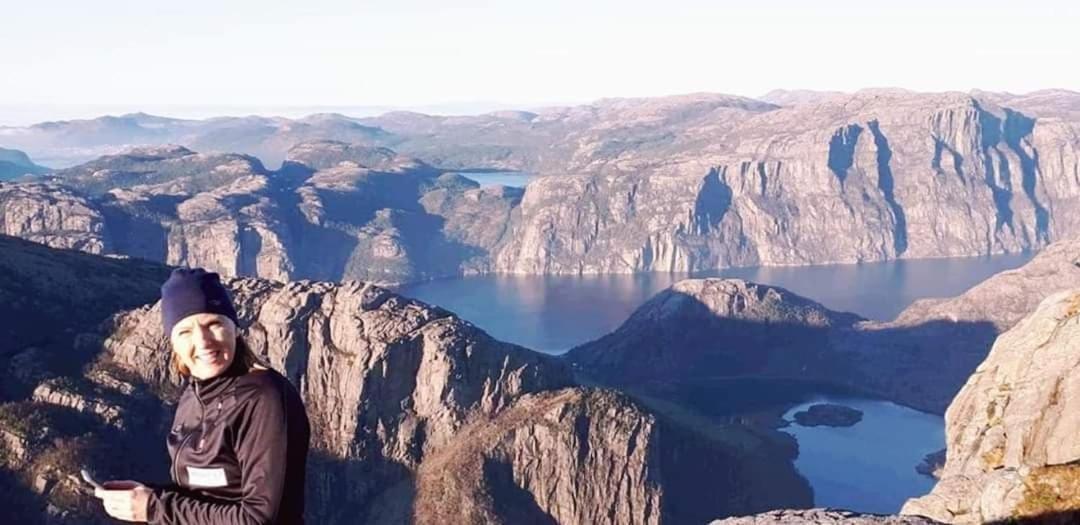 Hytte Ved Preikestolen Forsand المظهر الخارجي الصورة