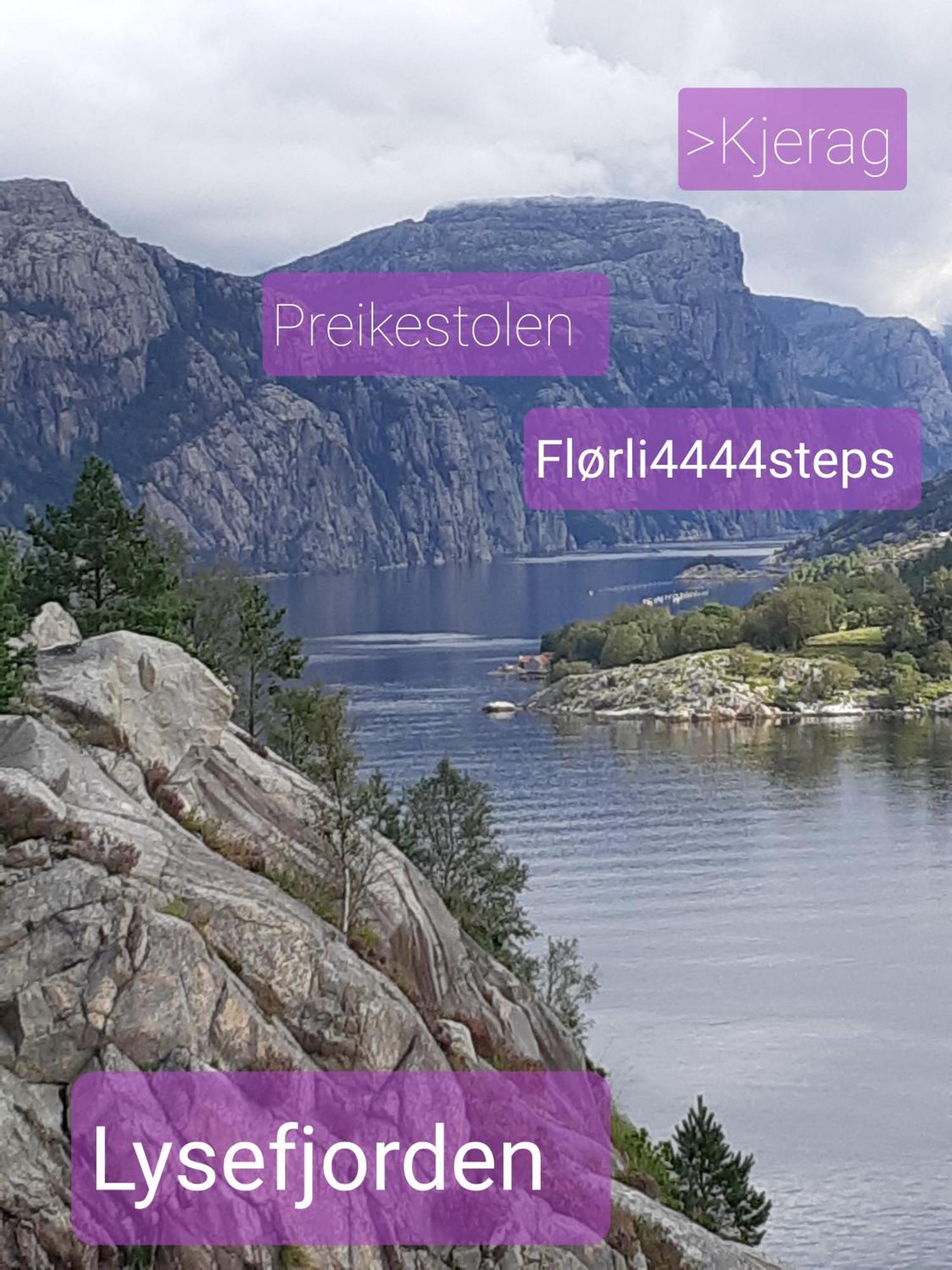Hytte Ved Preikestolen Forsand المظهر الخارجي الصورة
