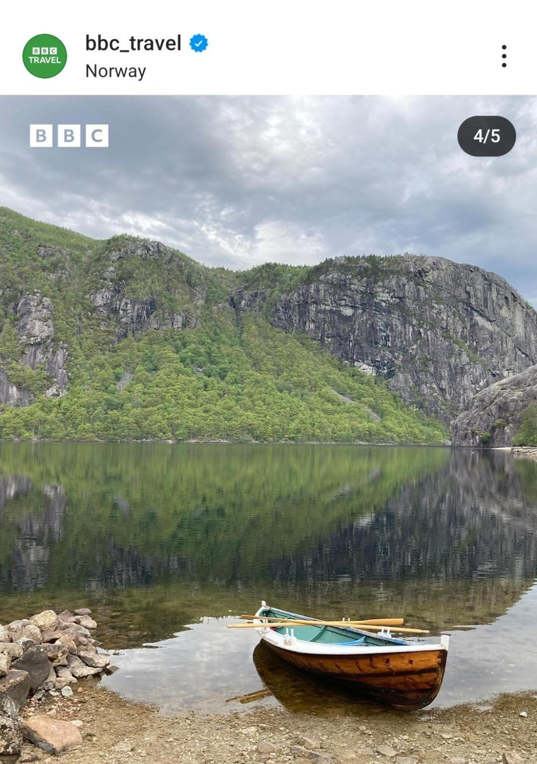 Hytte Ved Preikestolen Forsand المظهر الخارجي الصورة