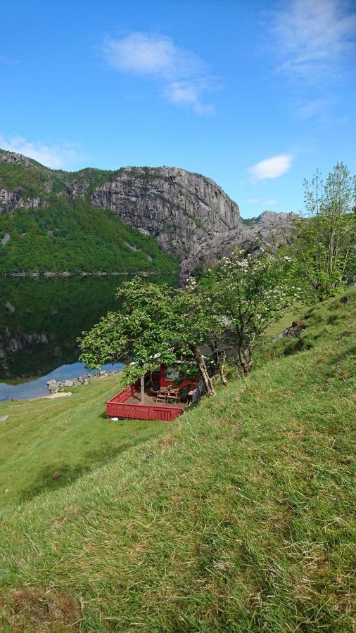 Hytte Ved Preikestolen Forsand المظهر الخارجي الصورة