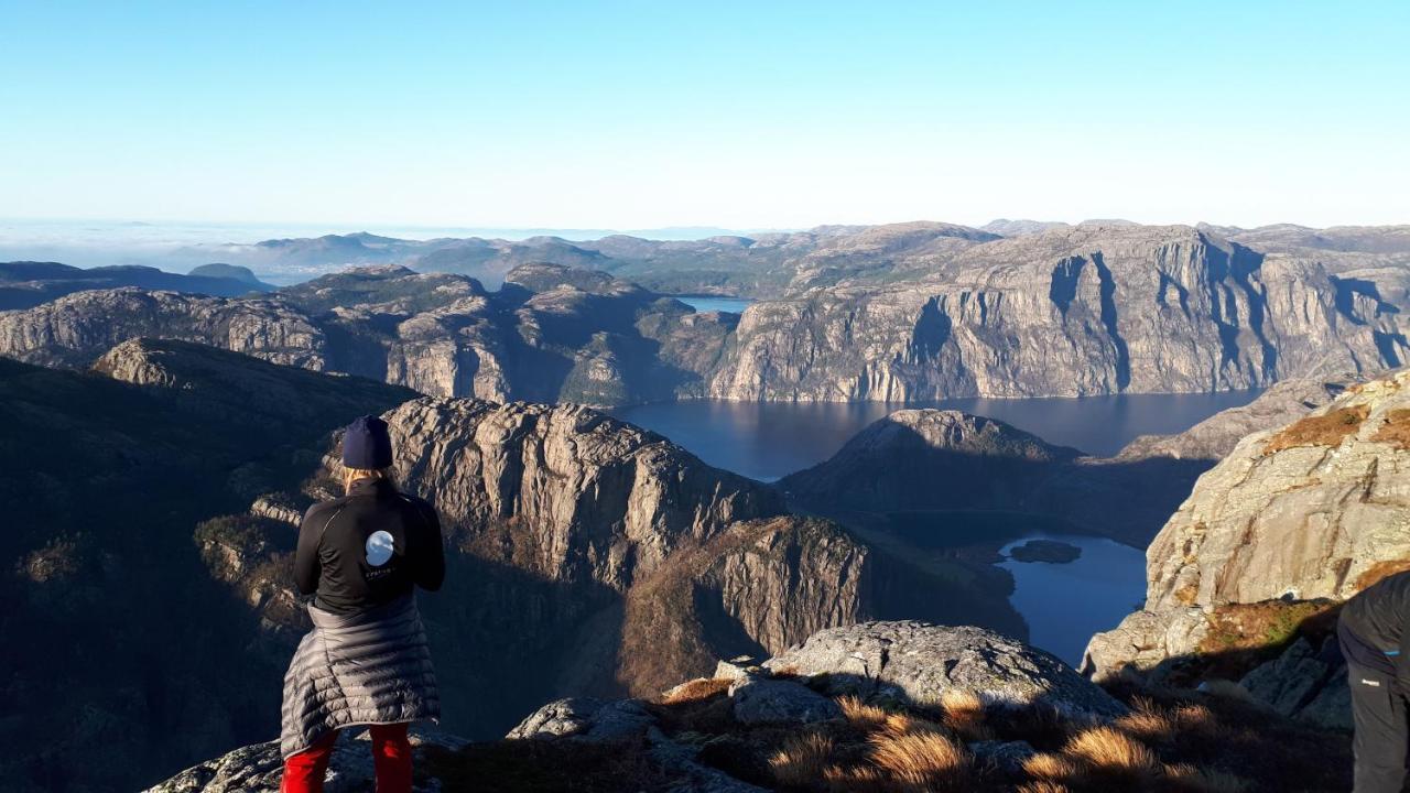 Hytte Ved Preikestolen Forsand المظهر الخارجي الصورة